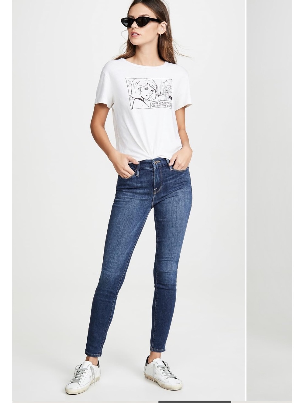 Good American Blue Skinny Jeans — Slim Fit